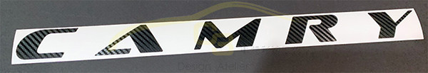Camry 前保桿 文字貼 Camry,前保桿,文字貼,造型,卡夢,貼紙,裝飾,豐田,車貼,車身,膜,車用膠膜 貼,車標,貼