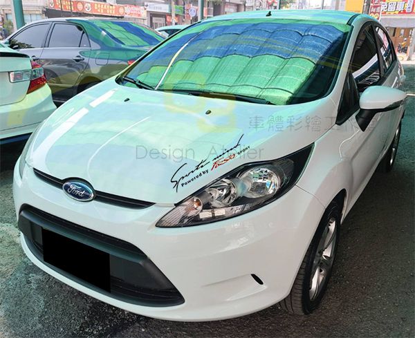 Ford Fiesta 燈眉貼 Ford,Fiesta,燈眉,貼紙,大燈貼,反光貼,汽車貼,sport,運動 車貼,車用膠膜,福特