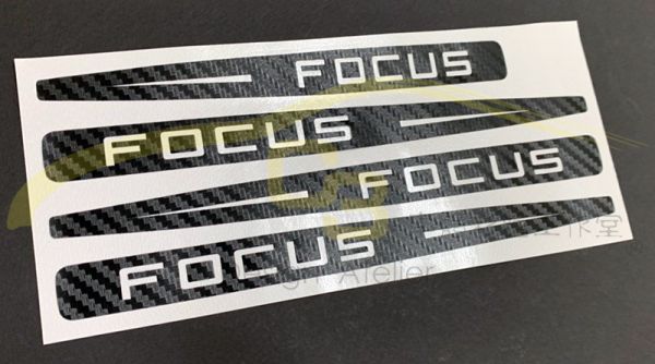 Ford Focus MK4 五門專用 把手貼 Ford,福特,Focus,MK4,門把貼,把手貼,手把貼,貼紙 carbon,車貼,車身貼紙