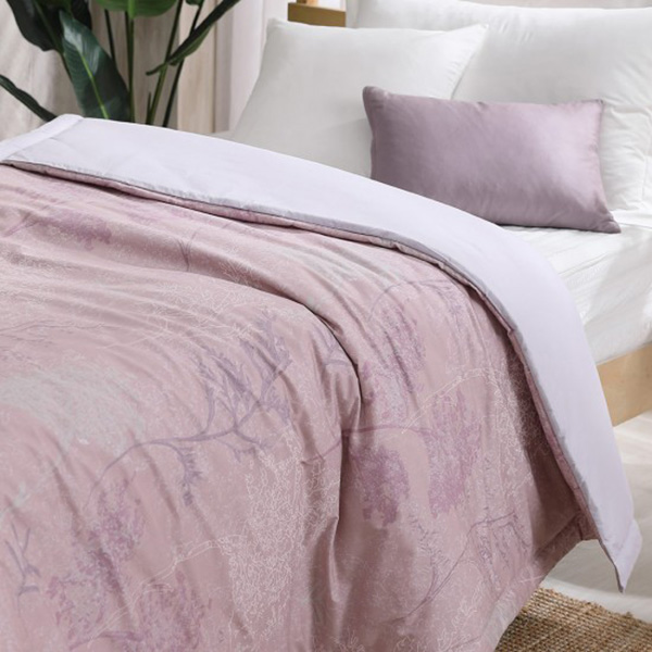 LAMINA  100%精梳棉涼被4.5X6.5尺-恬靜山居(粉) 精梳棉涼被,精梳棉空調被,四季被,精梳棉四季被