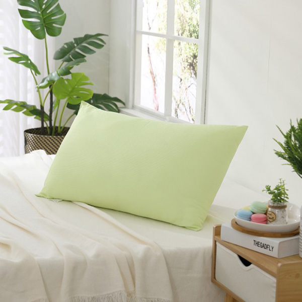 LAMINA  抗菌素面舒適枕-萊姆綠-1入 抗菌枕心,抗菌枕頭,素色枕心,素色枕頭