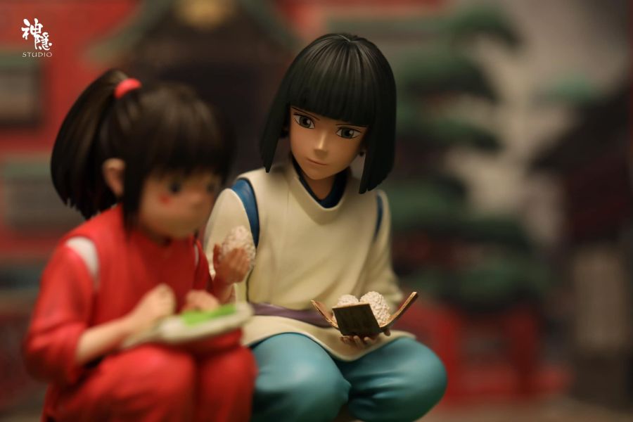 現貨 神隱少女 GK 蒐藏雕像 千與千尋 治癒魔法飯糰 [神隱工作室] 