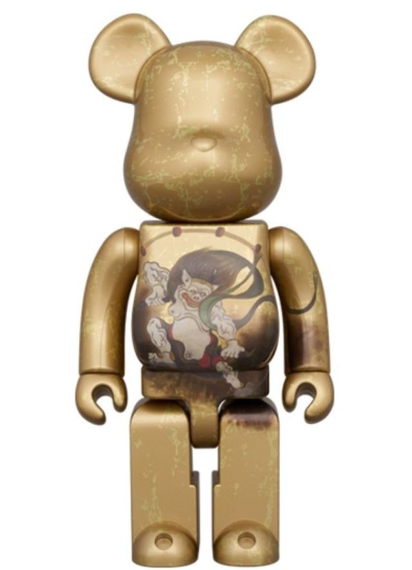 BE@RBRICK 風神雷神 100％ & 400％ 4 PCS SET 