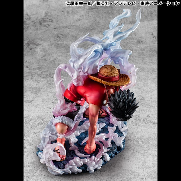 MegaHouse P.O.P. 航海王 LIMITED EDITION 蒙其·D·魯夫 2檔 PVC 0909 