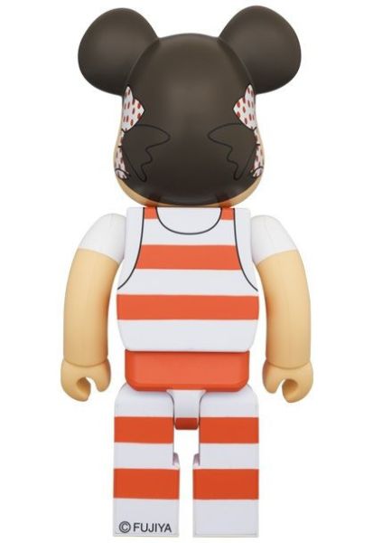 廠商特價 BE@RBRICK PEKO 不二家 牛奶妹 三角帽子 FUJIYA 100% & 400% 