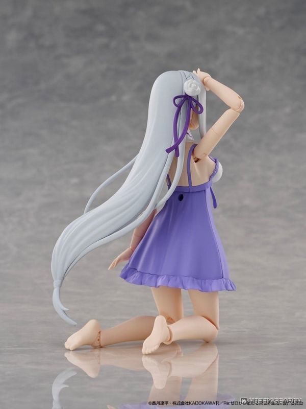 KADOKAWA PLASTIC MODEL SERIES Re:從零開始的異世界生活 愛蜜莉雅 DX Ver. 組裝 1001 