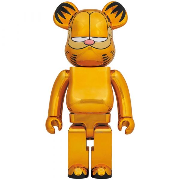 現貨 BE@RBRICK 1000% GARFIELD GOLD CHROME VER 
