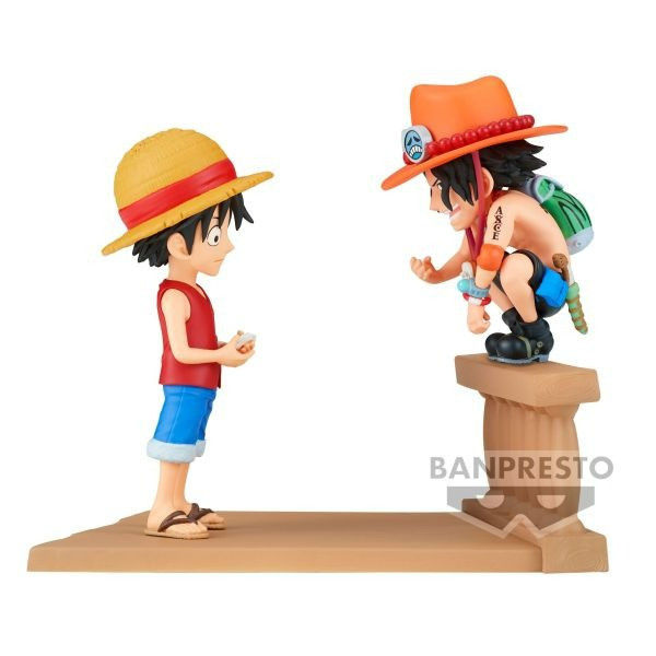現貨 BANPRESTO 景品 海賊王 航海王 WCF LOG STORIES 魯夫&艾斯 