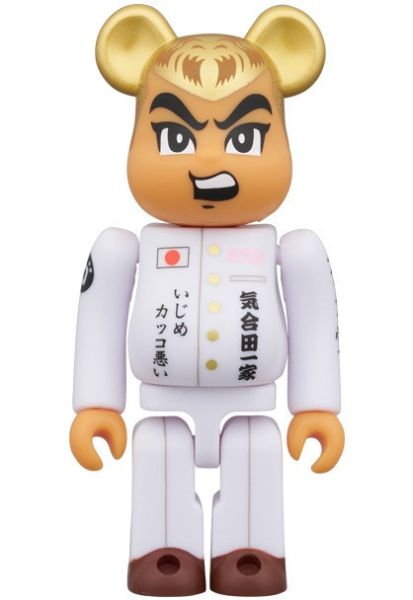 BE@RBRICK 庫柏力克熊 気合田くん 3 100％ & 400％ 