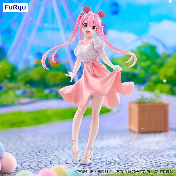 FURYU 景品 紫雲寺家的兄弟姊妹 Trio Try iT 紫雲寺櫻花 主題樂園款 0816 