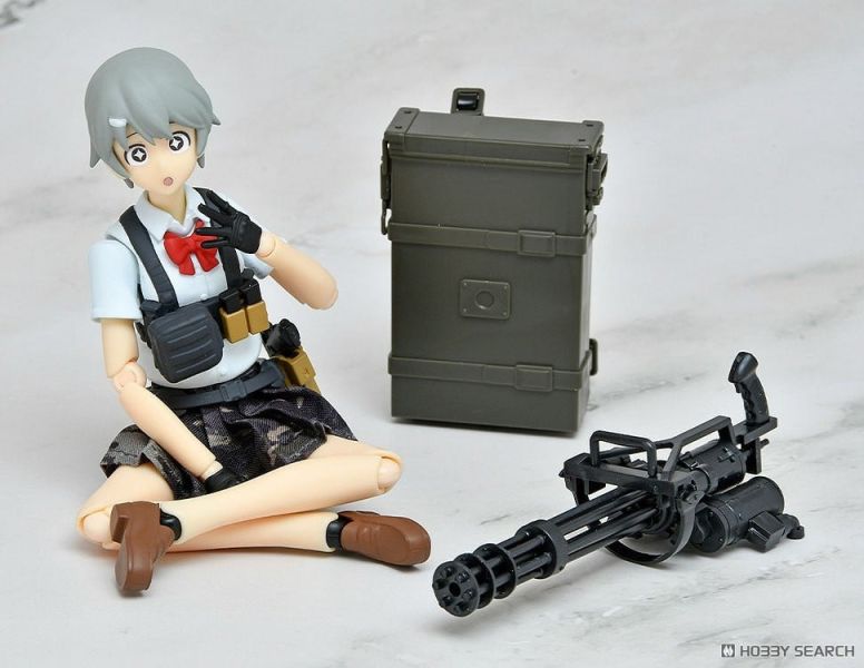 TOMYTEC figma SP158B 軍事女高中生 武裝JK Variant B2 編號：URBEX 0706 