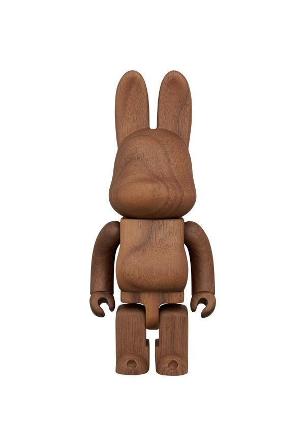 BE@RBRICK 庫柏力克熊 R@BBRICK カリモク ウォールナット 200％ 木頭 
