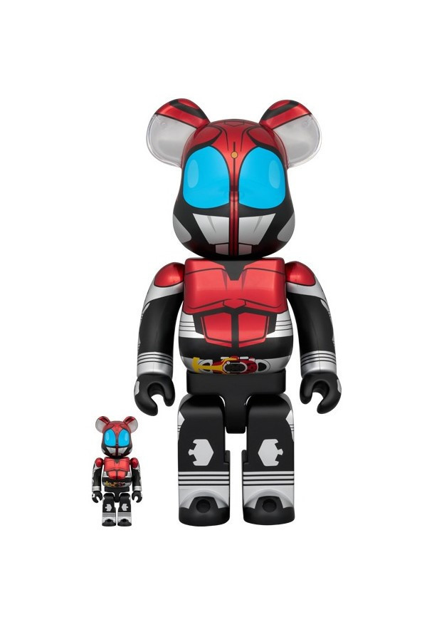 BE@RBRICK 庫柏力克熊 仮面ライダーカブト 100％ & 400％ 假面騎士 