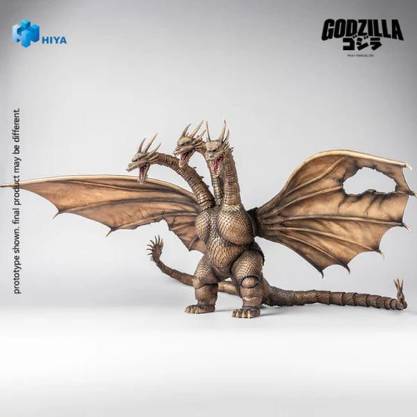 HIYA 極致超值系列 無比例 哥吉拉大戰王者基多拉 者基多拉 Battle Damaged EBG0180 可動完成品 0722 