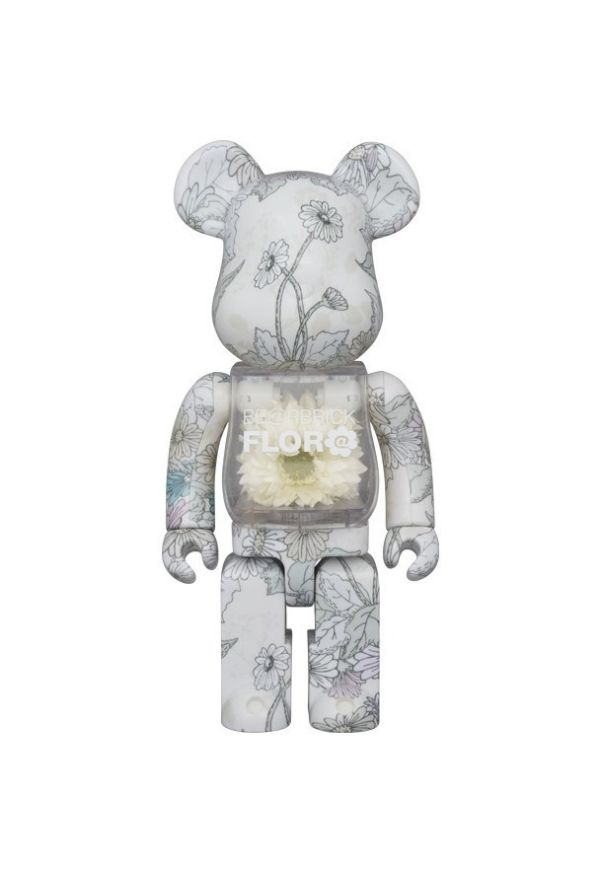 BE@RBRICK 庫柏力克熊 FLOR@ GERBERA 400％ 