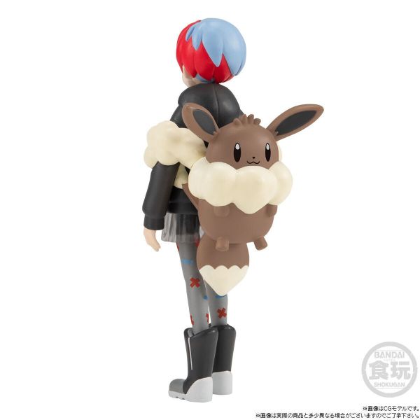現貨 BANDAI 盒玩 精靈寶可夢 SCALE WORLD 帕底亞地區 牡丹＆仙子伊布 