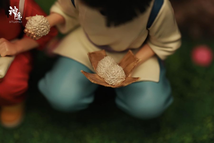 現貨 神隱少女 GK 蒐藏雕像 千與千尋 治癒魔法飯糰 [神隱工作室] 