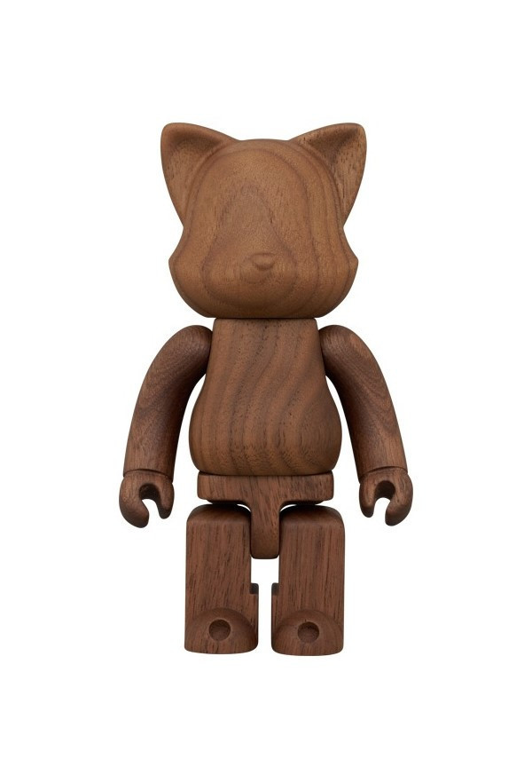 BE@RBRICK 庫柏力克熊 NY@BRICK カリモク ウォールナット 200％ 木頭 