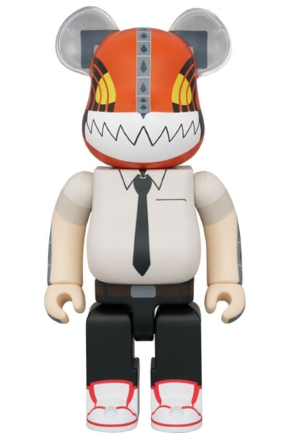 BE@RBRICK 庫柏力克熊 鏈鋸人 400％ 