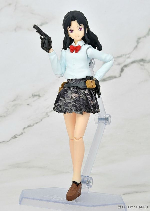 TOMYTEC figma SP159B 軍事女高中生 武裝JK Variant C2 編號：URBEX 0706 