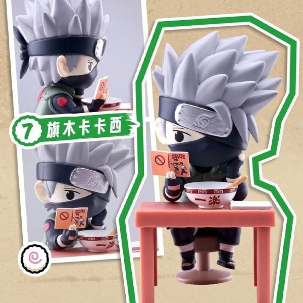 現貨 盲盒 萬代 BNFIGURE Q 火影忍者 一樂拉麵VER 