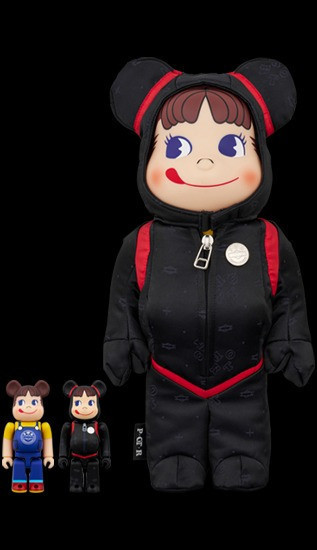 BE@RBRICK POTR  吉田 不二家 奶妹 400％ & 1000% 