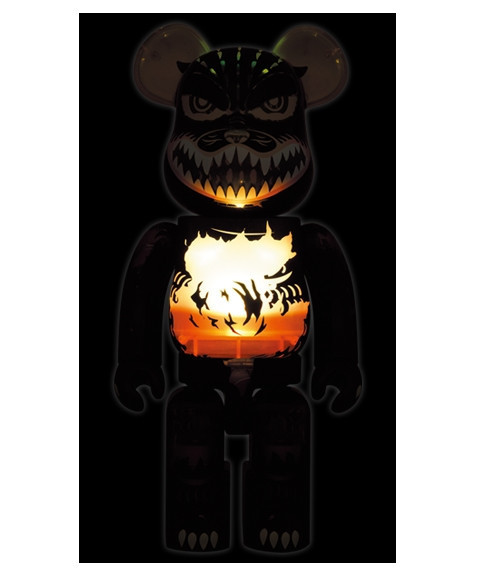 廠商特價 BE@RBRICK 400% 發光哥吉拉 
