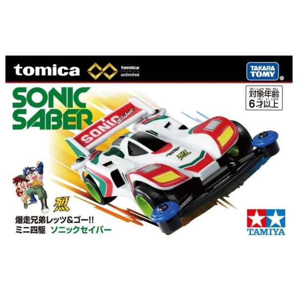 現貨 TOMICA 多美 無極限PRM 迷你四驅車 SONIC SABER 爆走兄弟 
