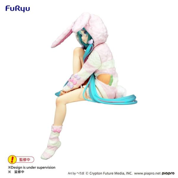 現貨 FURYU 景品 初音未來 泡麵蓋公仔 兔耳帽T ver. 
