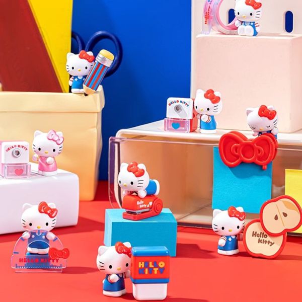現貨 盲盒 萌趣 三麗鷗 HELLO KITTY 奇趣文具 