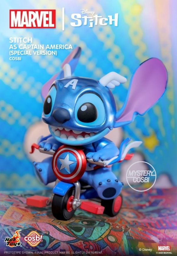 現貨 盲盒 Hot Toys Cosbi Marvel X 迪士尼 史迪奇系列 