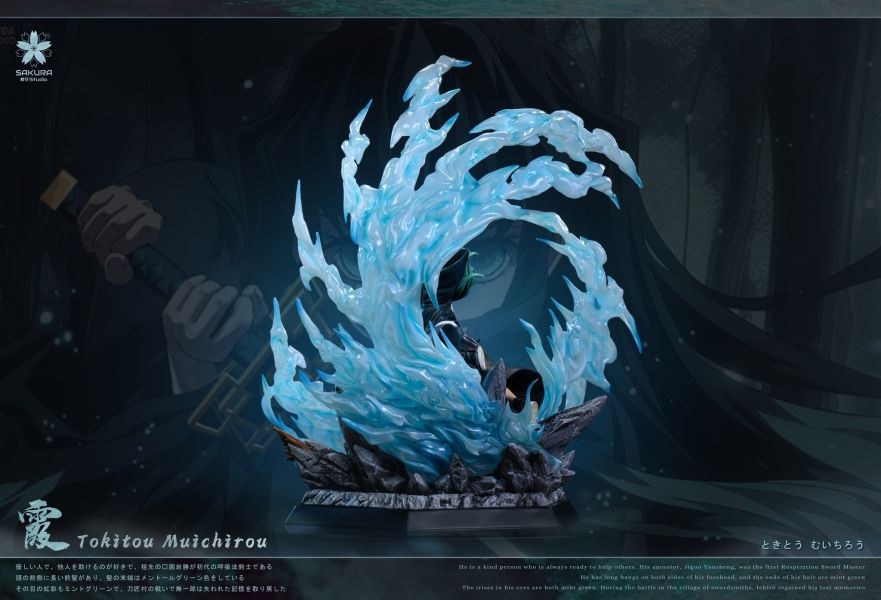 鬼滅之刃 GK 蒐藏雕像 霞柱 時透無一郎 [櫻花 Studio] 