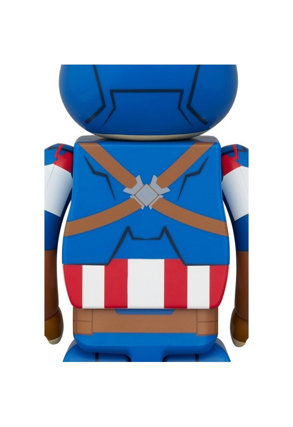 BE@RBRICK 庫柏力克熊 CAPTAIN AMERICA 400％ 美國隊長 