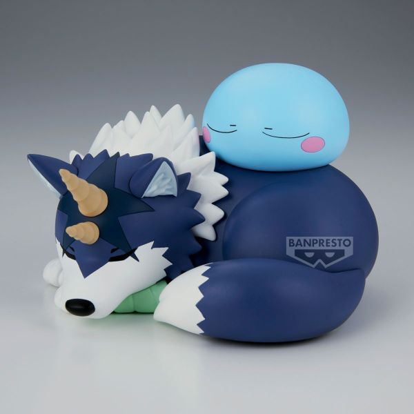 BANPRESTO 景品 關於我轉生變成史萊姆這檔事 利姆路＆嵐牙 軟膠公仔 0904 