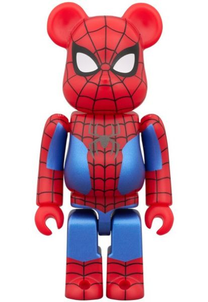 BE@RBRICK 庫柏力克熊 PIDER-MAN FINAL SUIT 100％ & 400％ 蜘蛛人 