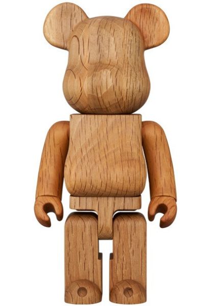 BE@RBRICK 木頭 カリモク イチイガシ 400％ 