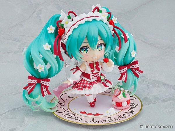 GSC 黏土人 1939 初音未來MIKU 15週年紀念 草莓造型Ver. 0907 