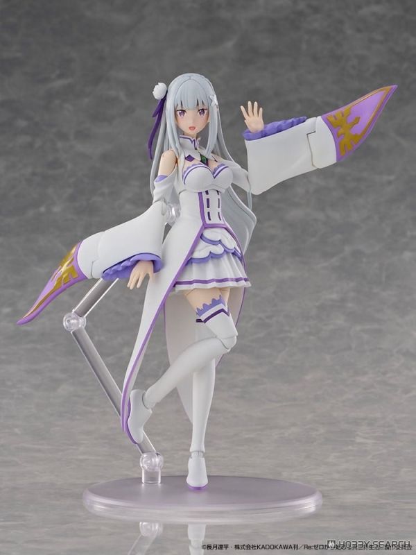 KADOKAWA PLASTIC MODEL SERIES Re:從零開始的異世界生活 愛蜜莉雅 DX Ver. 組裝 1001 