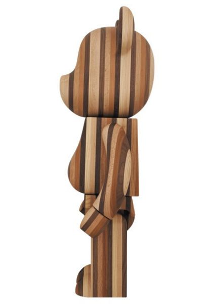 BE@RBRICK 庫柏力克熊 LAYERED WOOD BE@RBRICK 1000% 木頭 