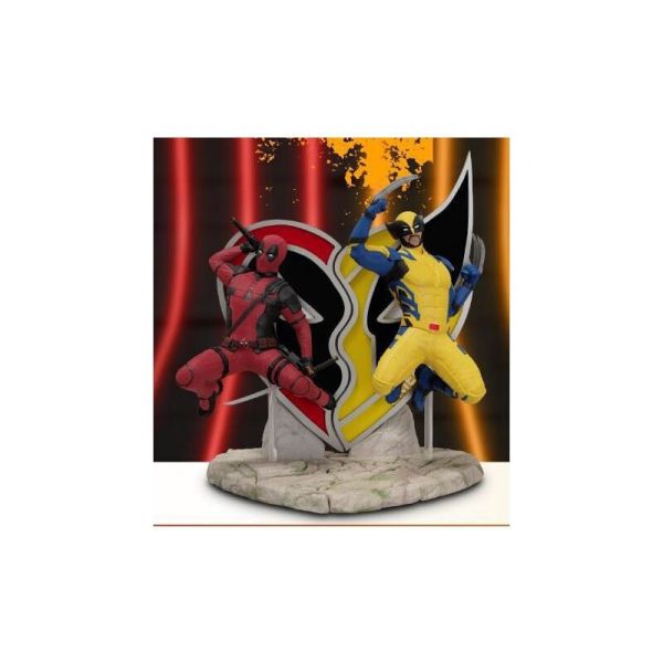 現貨 野獸國 DIORAMA STAGE MARVEL 死恃與金鋼狼 金鋼狼 PVC 