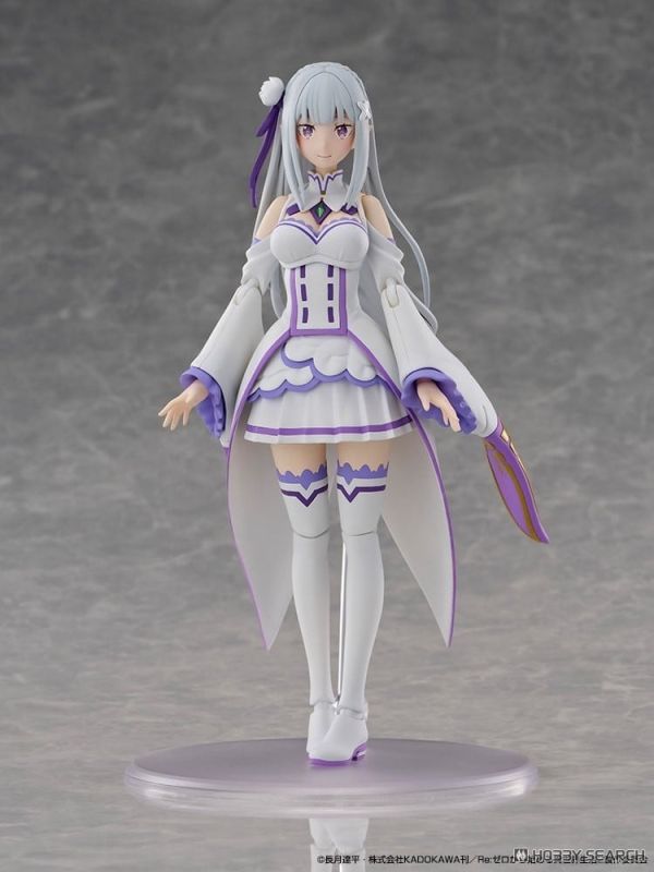 KADOKAWA PLASTIC MODEL SERIES Re:從零開始的異世界生活 愛蜜莉雅 組裝 1001 