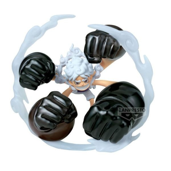 BANPRESTO 景品 航海王 WCF SPECIAL 蒙其.D.魯夫 五檔 伸縮自如的白色橡膠槍亂打 0904 
