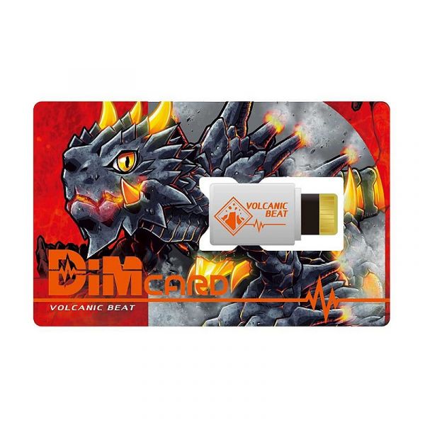 現貨 BANDAI 數碼寶貝人體連動育成手環 DIM記憶卡 火山與雪原 