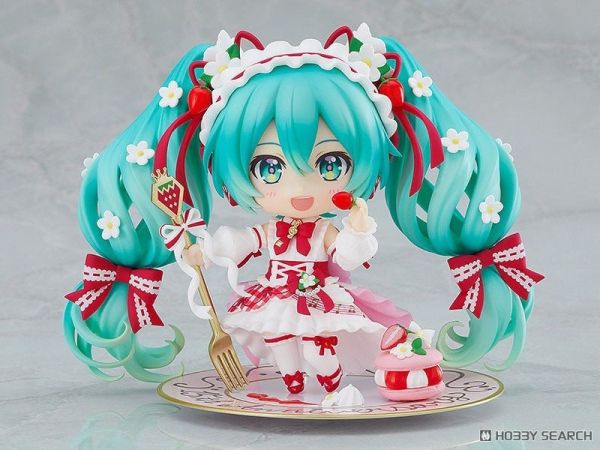 GSC 黏土人 1939 初音未來MIKU 15週年紀念 草莓造型Ver. 0907 