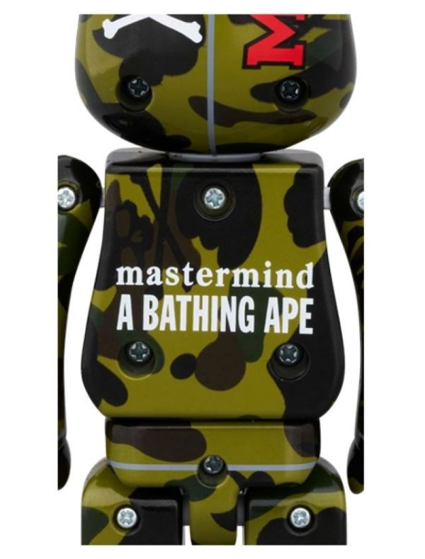 Be@rbrick 超合金 MASTERMIND VS BAPE(R) GREEN／YELLOW 0505 