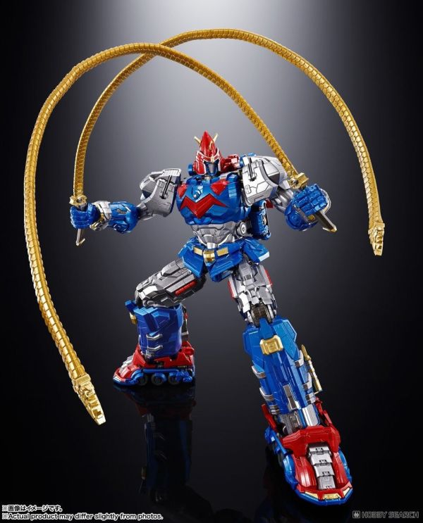 BANDAI 超合金魂 雷霆五號:傳承 Voltes V: Legacy 合金可動完成品 0909 