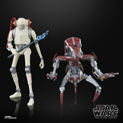 Hasbro 星際大戰黑標 6 吋人物二入組 - KX Security Droid & Droideka 0831 