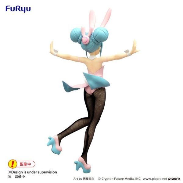 現貨 FURYU 景品 BiCute 初音未來 兔女郎公仔 粉色珍珠ver. 