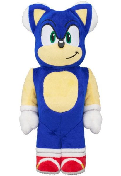 BE@RBRICK SONIC THE HEDGEHOG COSTUME Ver. 400％音速小子 索尼克 0305 