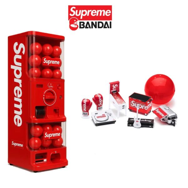 Supreme x Bandai 2025FW 扭蛋 一套6入 
